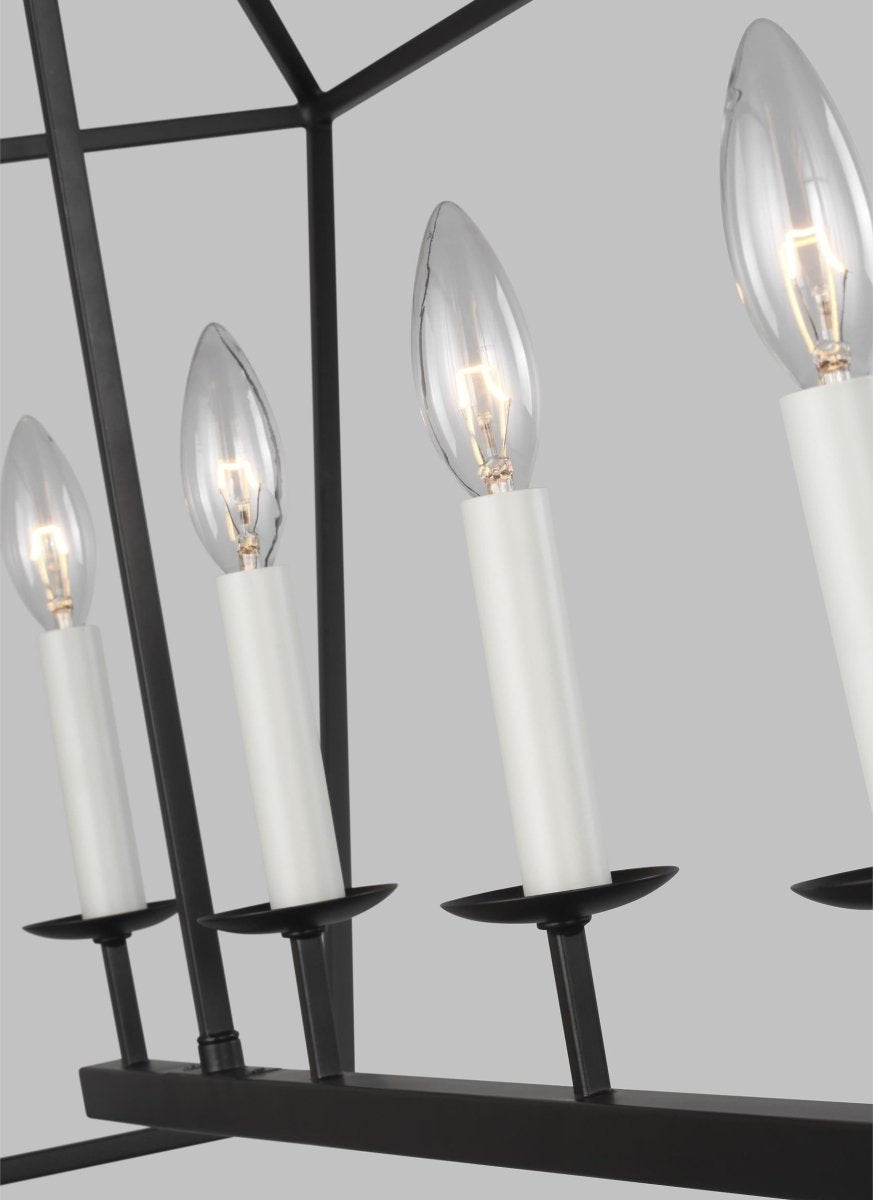 Chandelier Dianna - Noir de minuit Ampoules non incluses by Visual Comfort Studio | Luminaires & cie