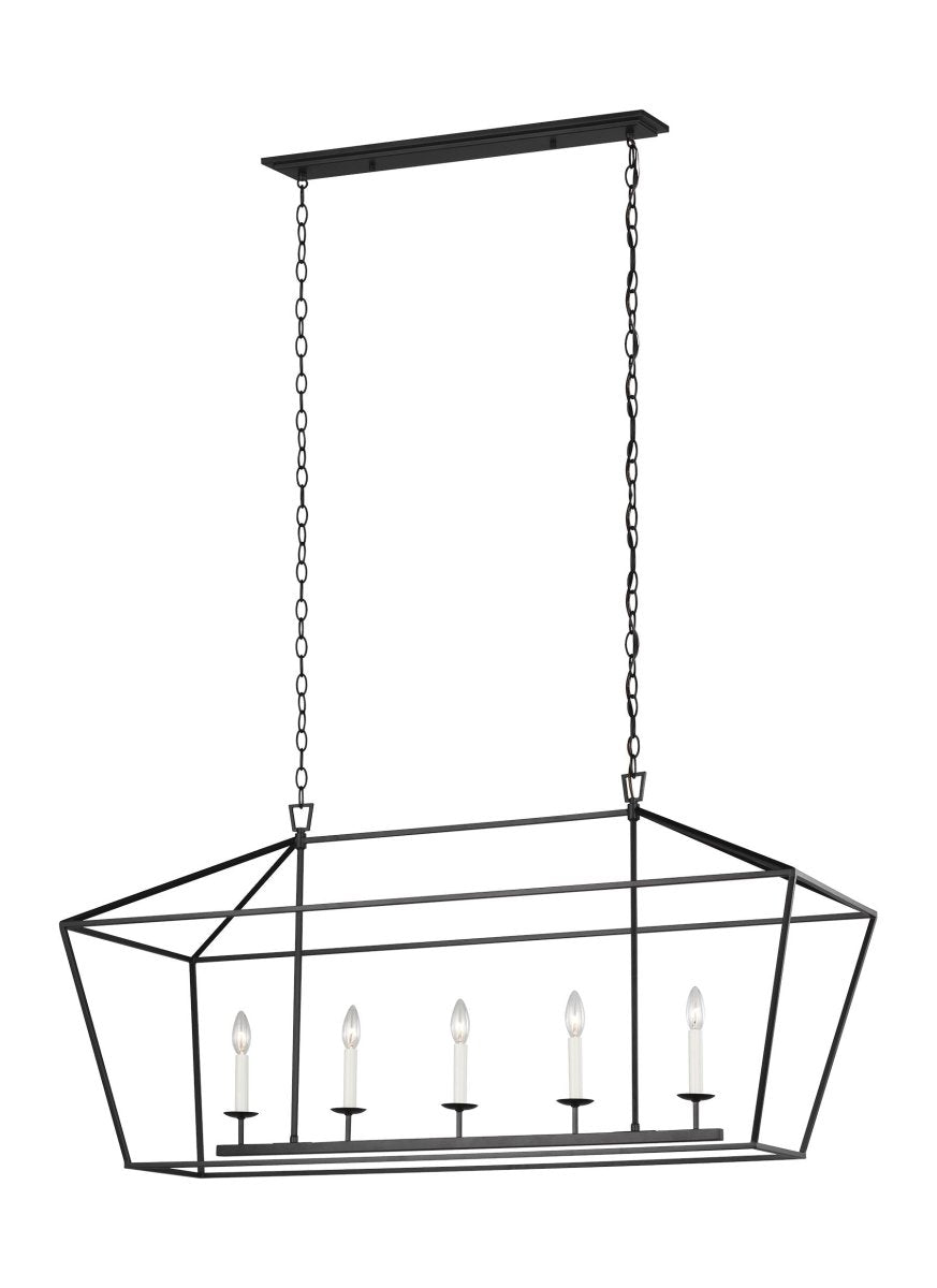 Chandelier Dianna - Noir de minuit Ampoules non incluses by Visual Comfort Studio | Luminaires & cie