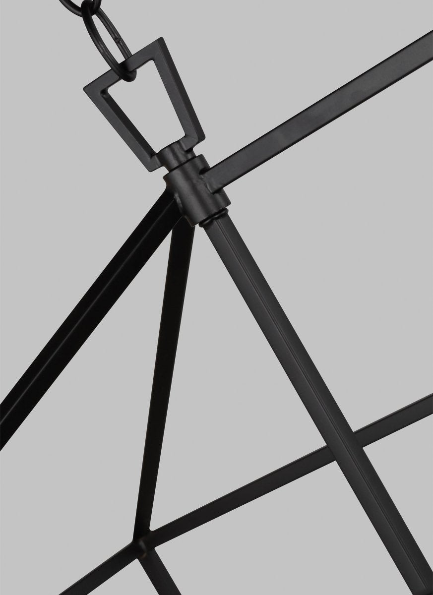 Chandelier Dianna - Noir de minuit Ampoules DEL incluses by Visual Comfort Studio | Luminaires & cie