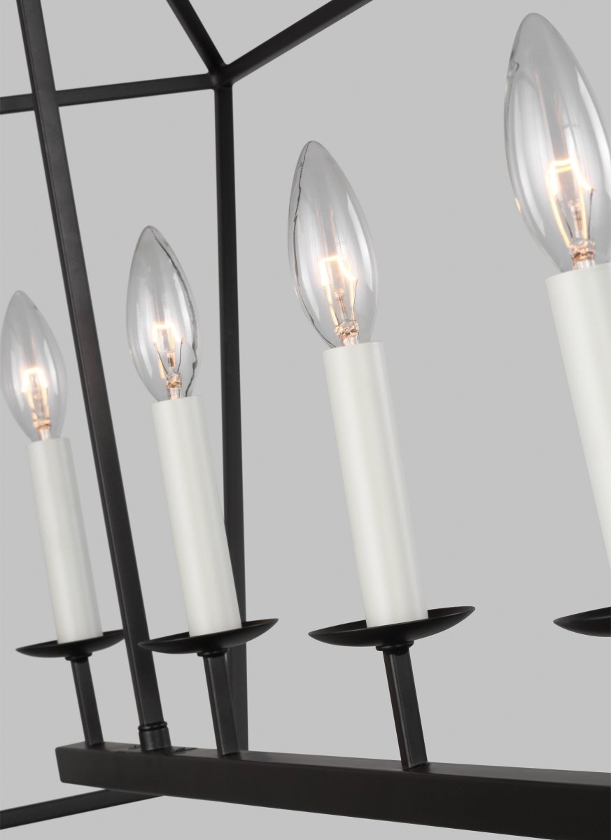 Chandelier Dianna - Noir de minuit Ampoules DEL incluses by Visual Comfort Studio | Luminaires & cie