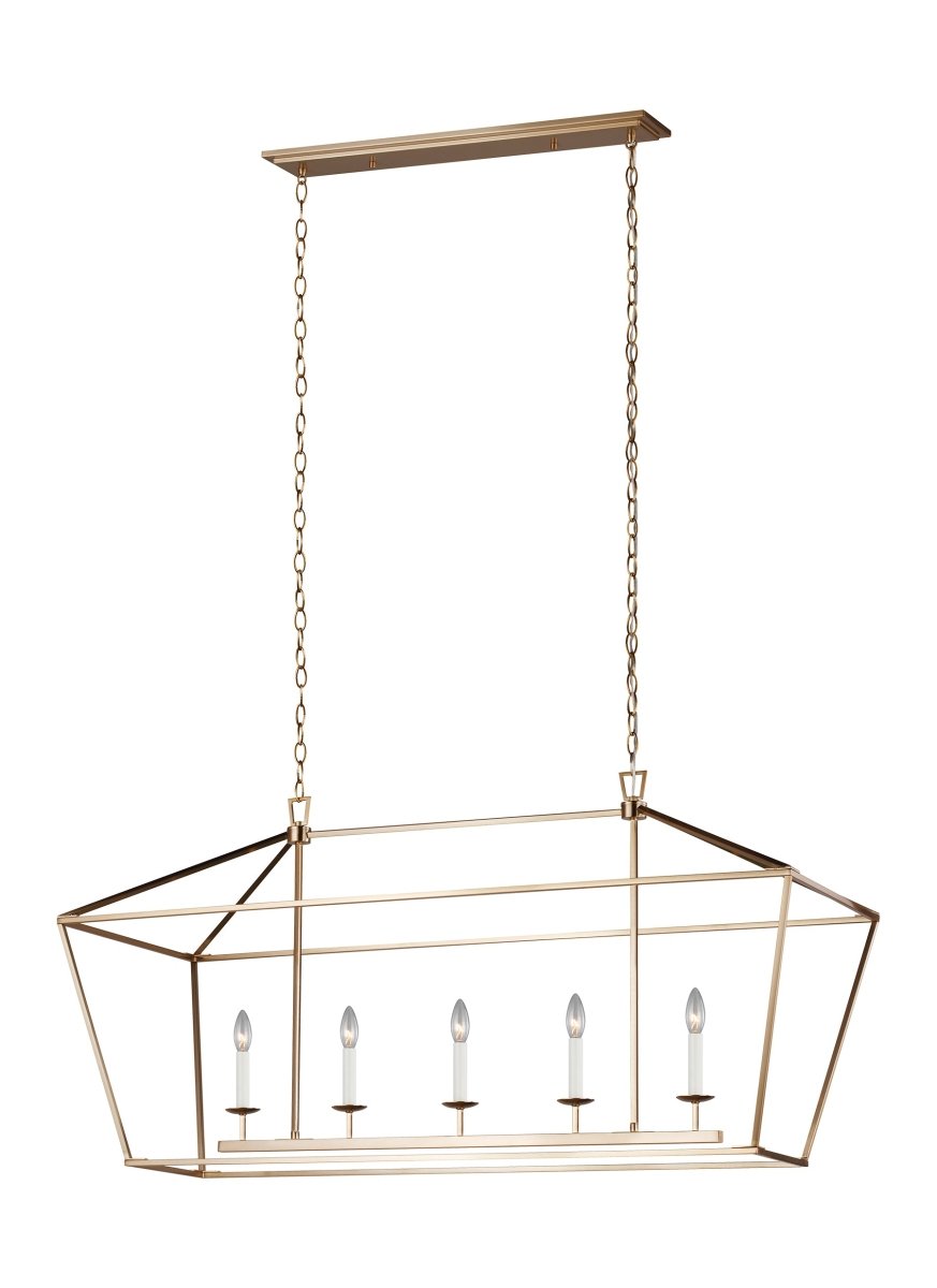 Chandelier Dianna - Laiton satiné by Visual Comfort Studio | Luminaires & cie