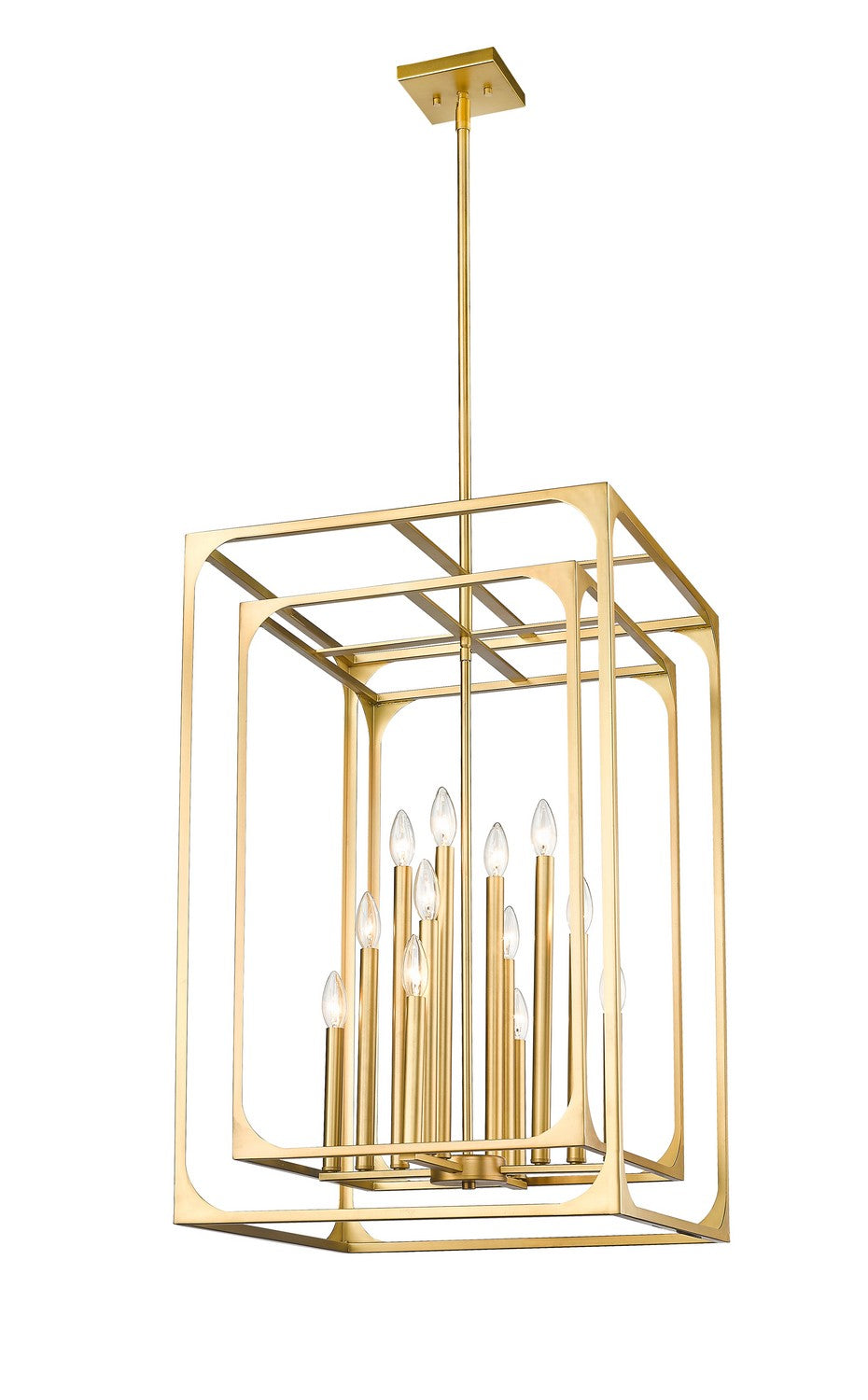 Lustre Easton Laiton frotté, 20 1/2" – vue 3