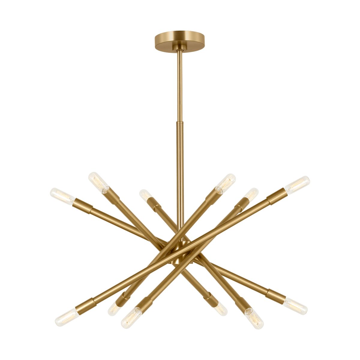 Chandelier Eastyn - Laiton brûlé 22 1/2" by Visual Comfort Studio | Luminaires & cie