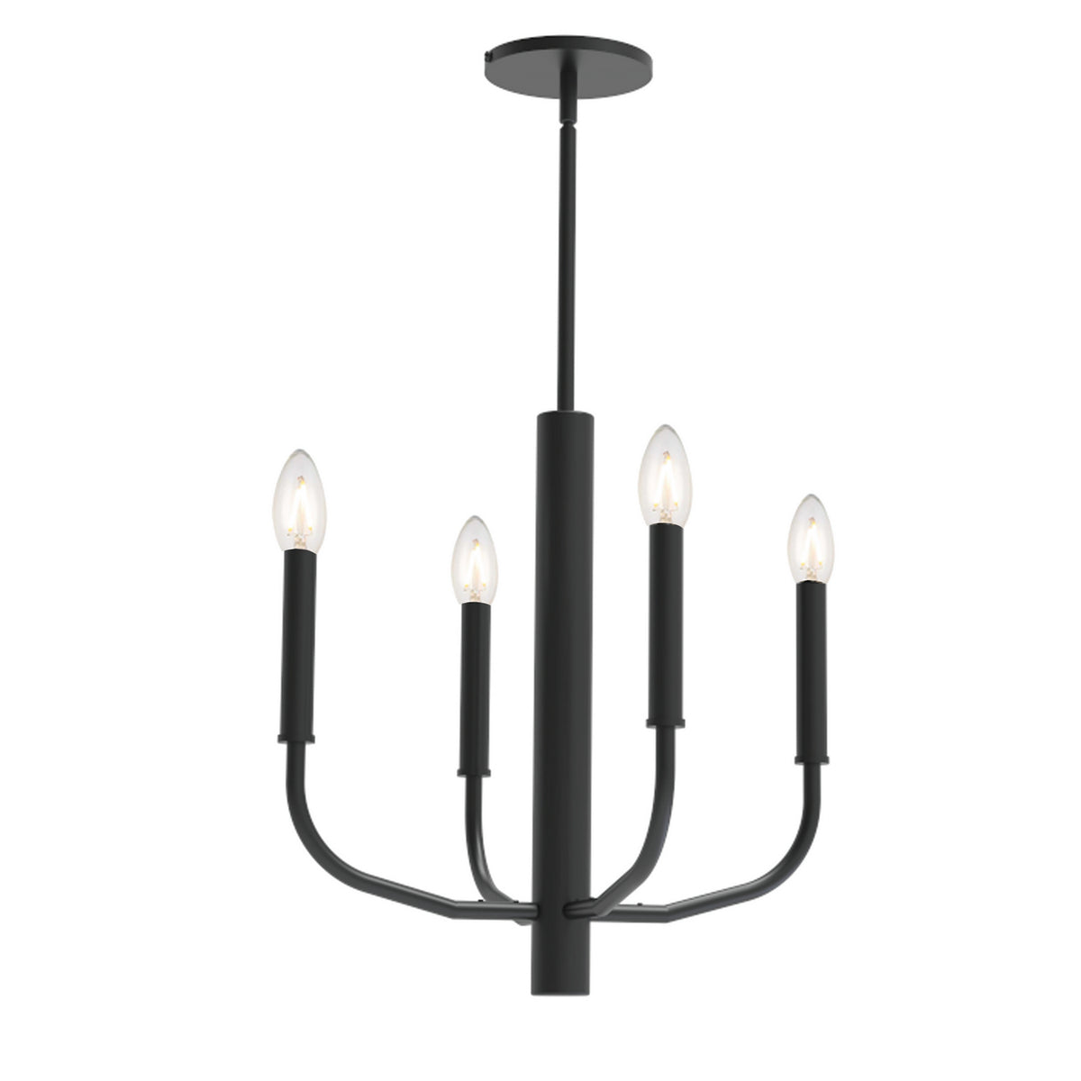 Lustre Eleanor Noir / Noir mat, 16" – Dainolite