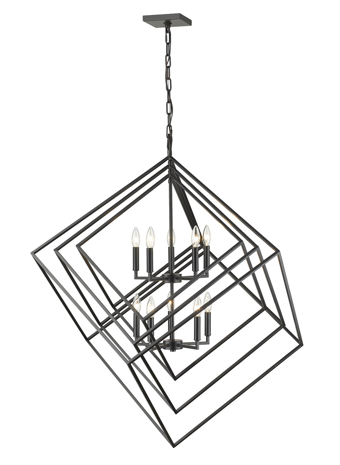 Lustre Euclid Noir mat, 41 1/2" – Z-Lite