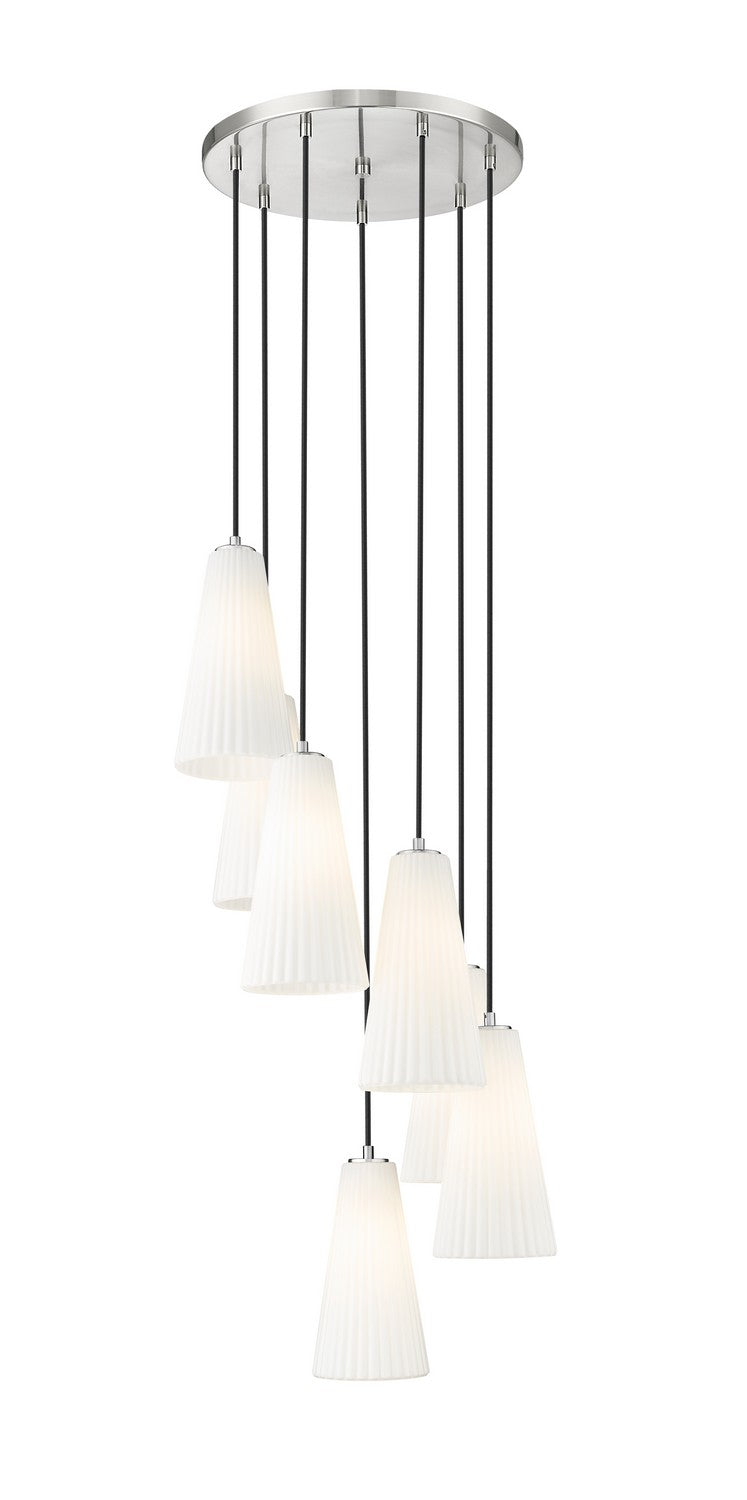 Lustre Farrell Nickel brossé, 18", 13 3/4" – Z-Lite