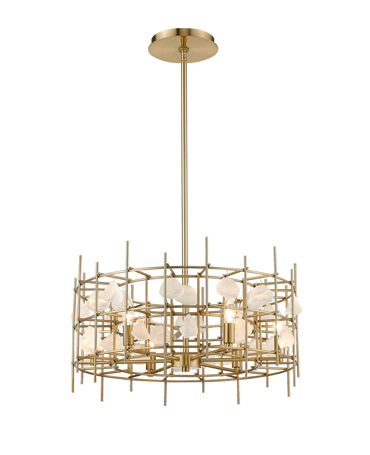 Lustre Garroway Laiton vieilli, 24" – Z-Lite