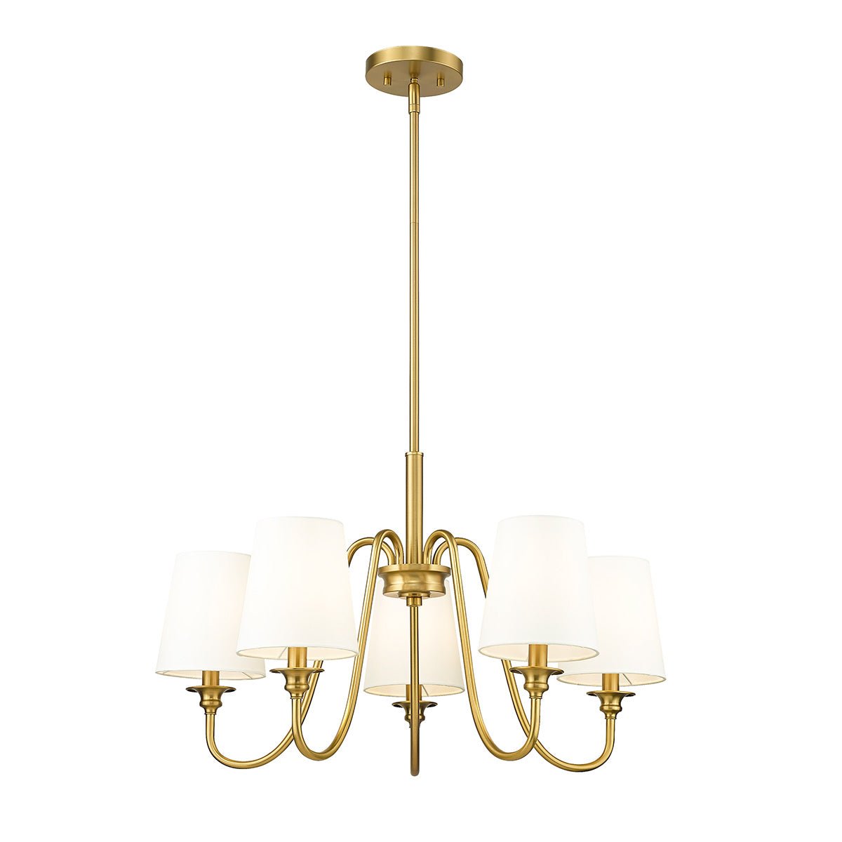 Chandelier Gianna - Or moderne 26" 1 - étage by Z - Lite | Luminaires & cie