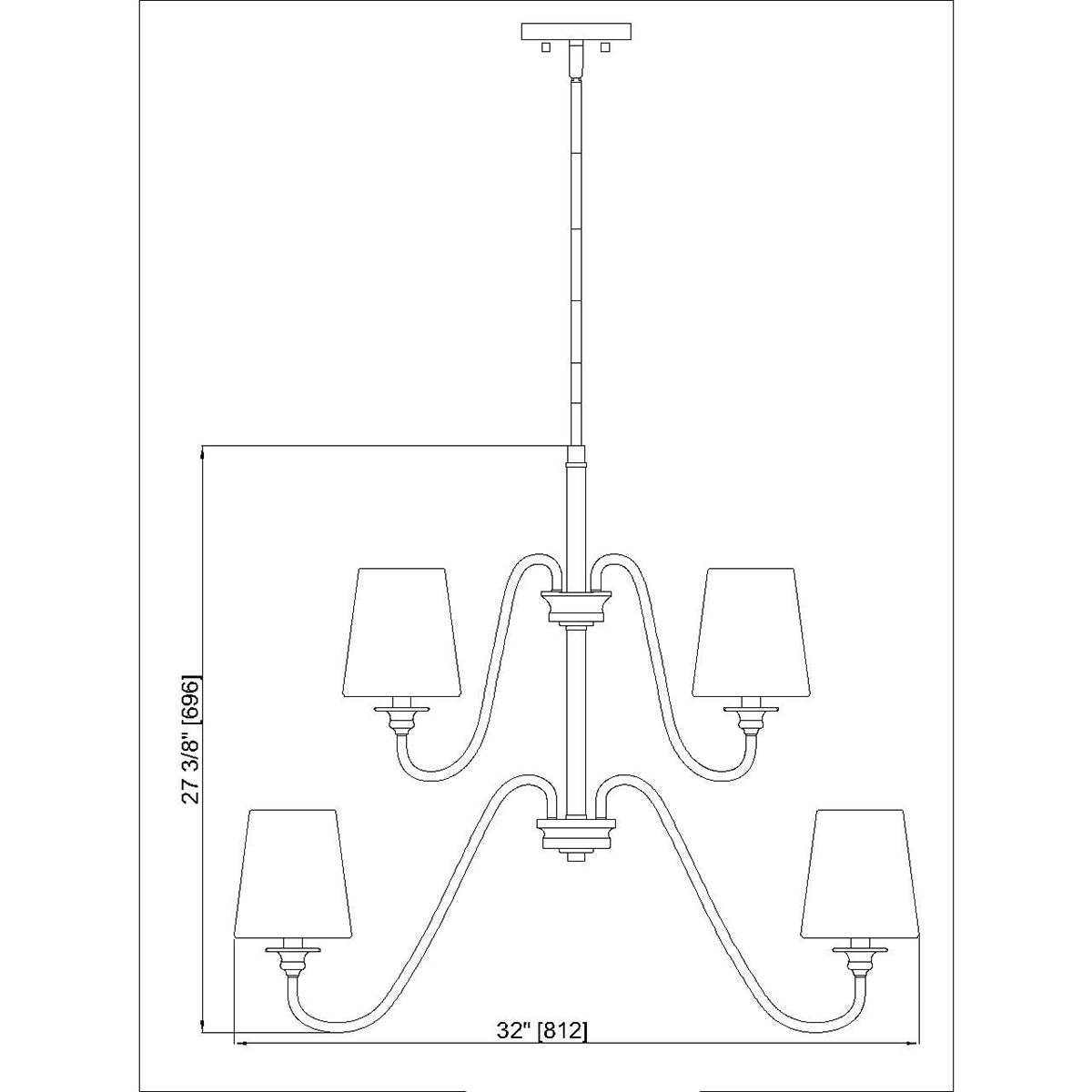 Chandelier Gianna