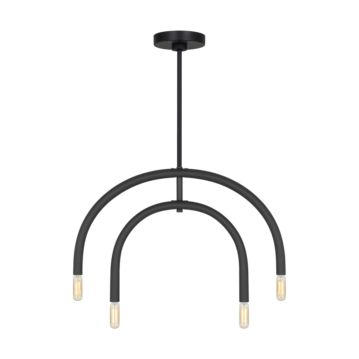 Chandelier Hadden - Noir de minuit 27 1/2" by Visual Comfort Studio | Luminaires & cie