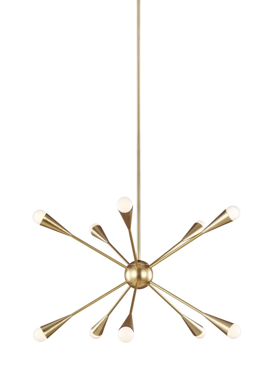 Chandelier Jax - Laiton brûlé 27 1/4" by Visual Comfort Studio | Luminaires & cie