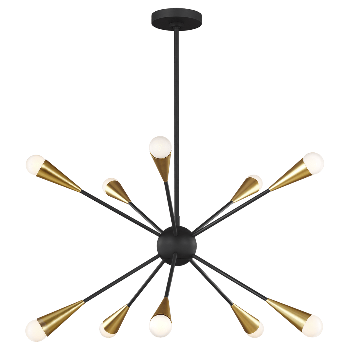 Chandelier Jax - Noir de minuit 27 1/4" by Visual Comfort Studio | Luminaires & cie