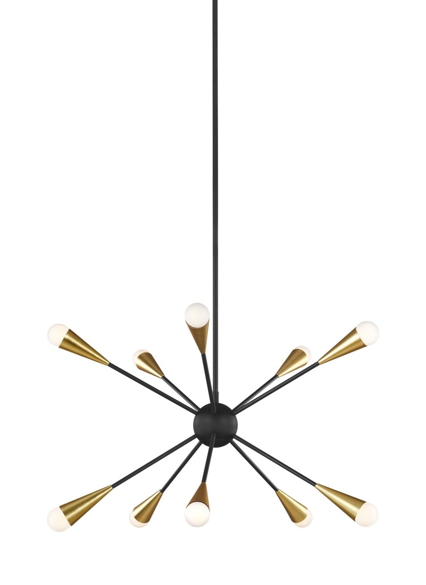 Chandelier Jax - Noir de minuit 27 1/4" by Visual Comfort Studio | Luminaires & cie