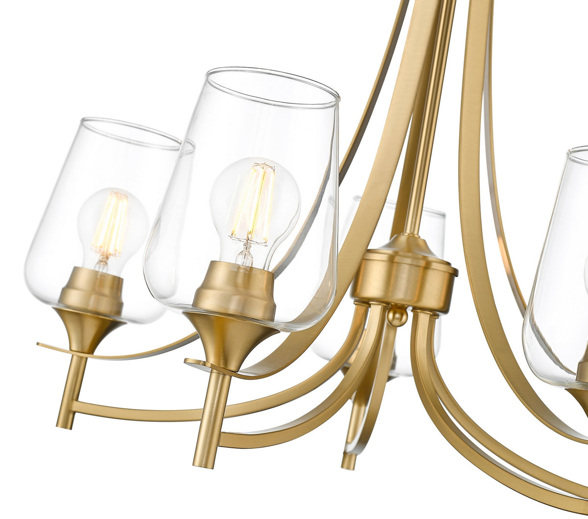 Lustre Joliet Laiton bruni, 25" – vue 4
