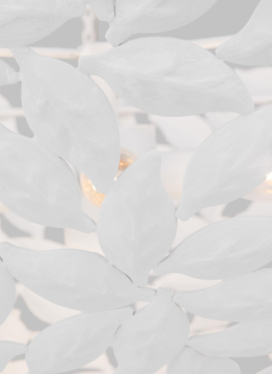 Chandelier Kelan - Blanc texturé 23 3/4" by Visual Comfort Studio | Luminaires & cie