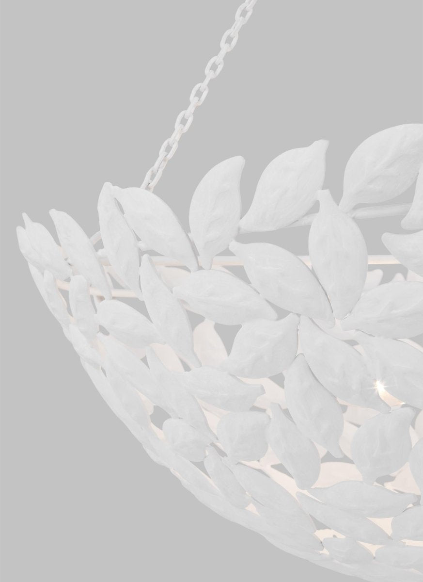 Chandelier Kelan - Blanc texturé 23 3/4" by Visual Comfort Studio | Luminaires & cie