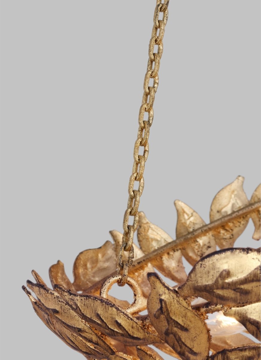 Chandelier Kelan - Gild antique 16" by Visual Comfort Studio | Luminaires & cie