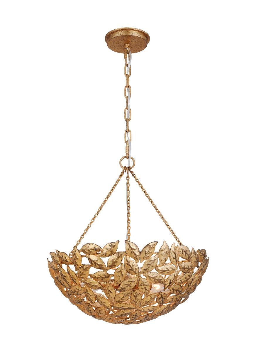 Chandelier Kelan - Gild antique 16" by Visual Comfort Studio | Luminaires & cie