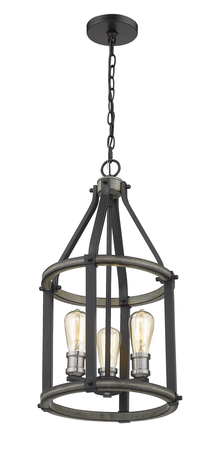 Lustre Kirkland Bardeau gris cendré, 12" – vue 2