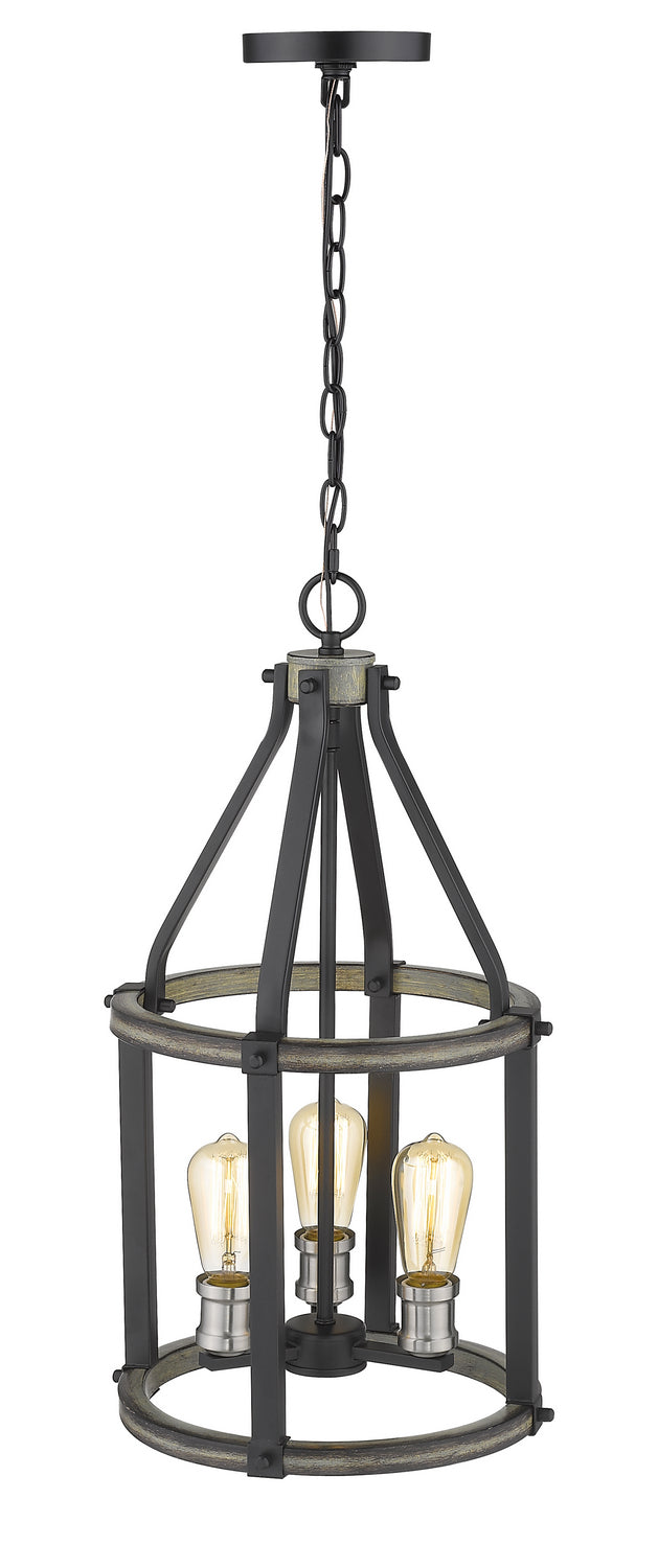 Lustre Kirkland Bardeau gris cendré, 12" – vue 3