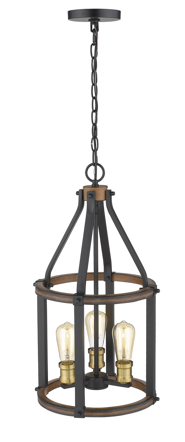 Lustre Kirkland Acajou rustique, 12" – vue 2