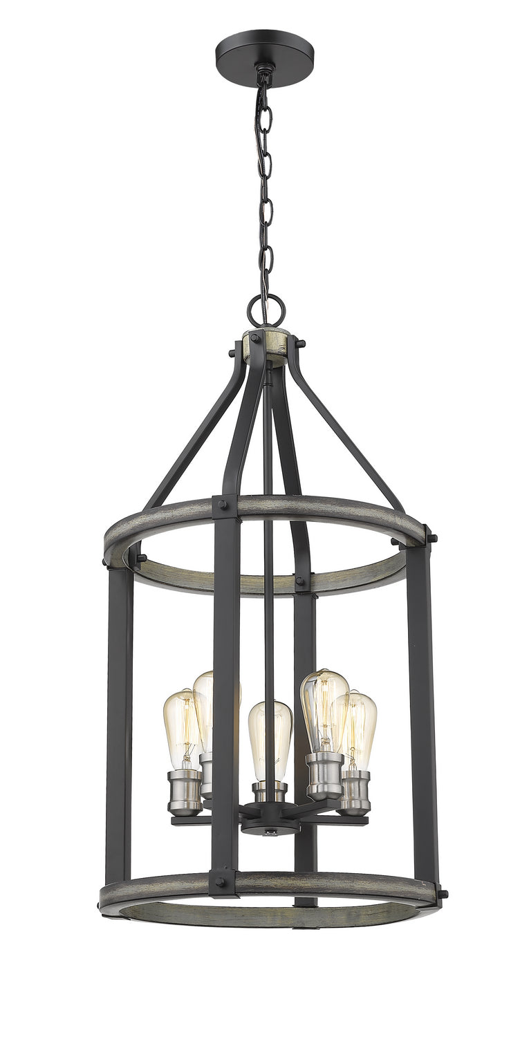 Lustre Kirkland Bardeau gris cendré, 16" – vue 3