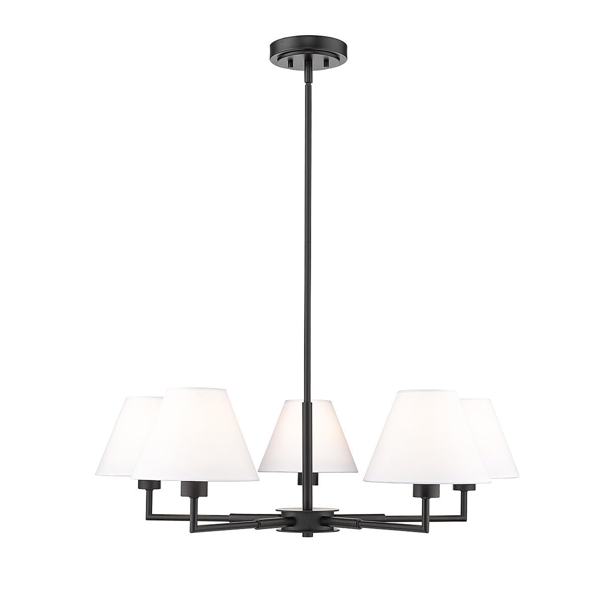 Chandelier Leila - Noir mat 34" by Z - Lite | Luminaires & cie