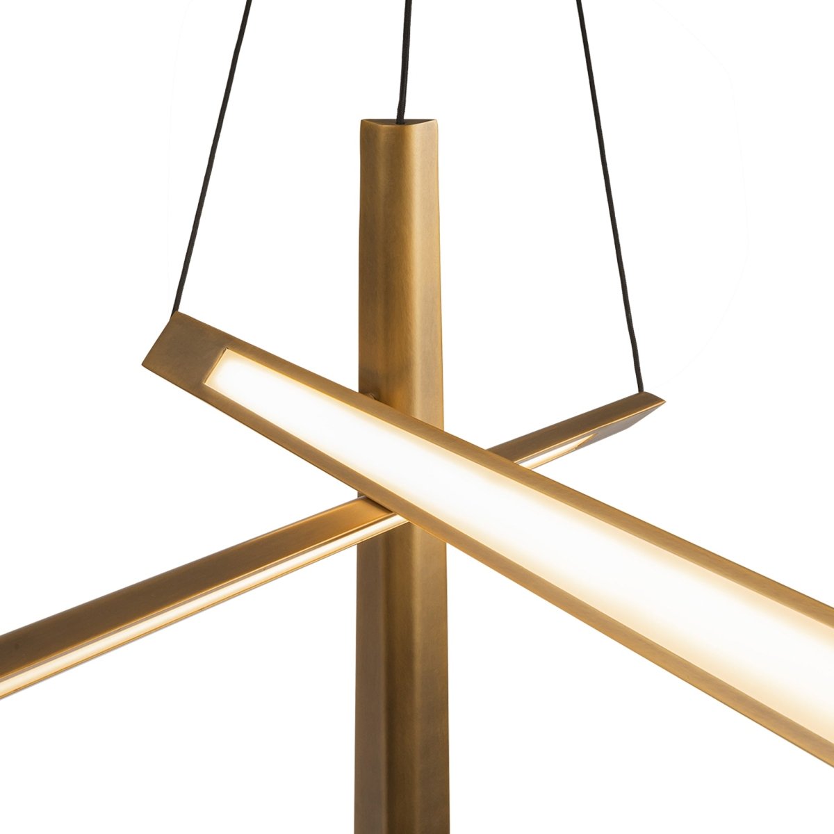 Chandelier Lex - Laiton vintage by Kuzco Lighting | Luminaires & cie