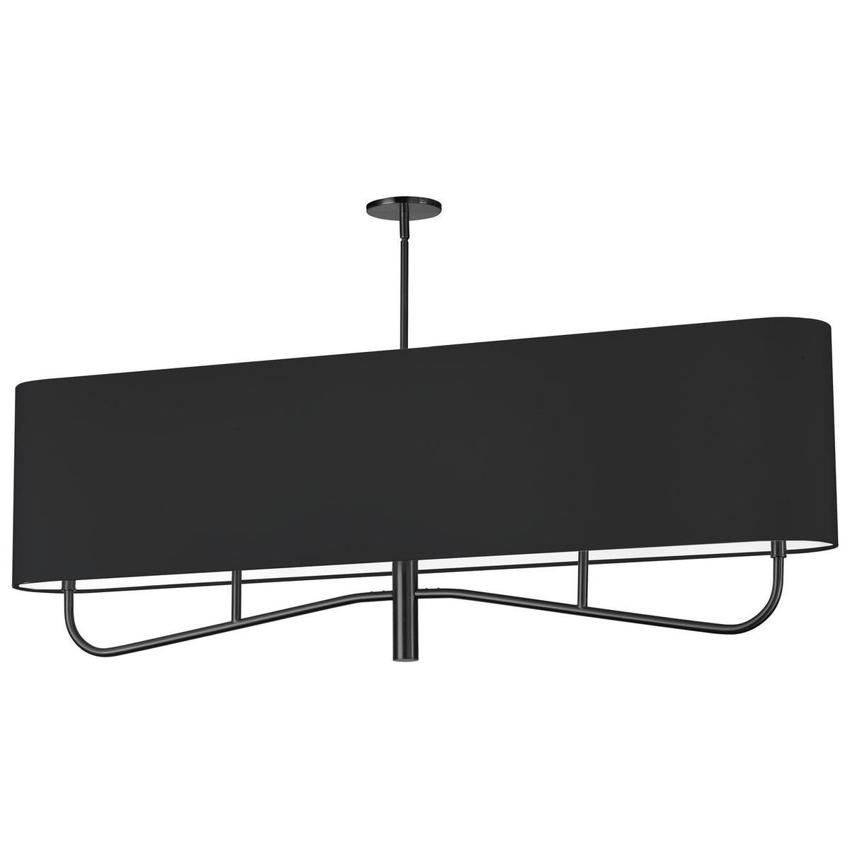 Suspension linéaire Eleanor Noir mat, Noir – Dainolite
