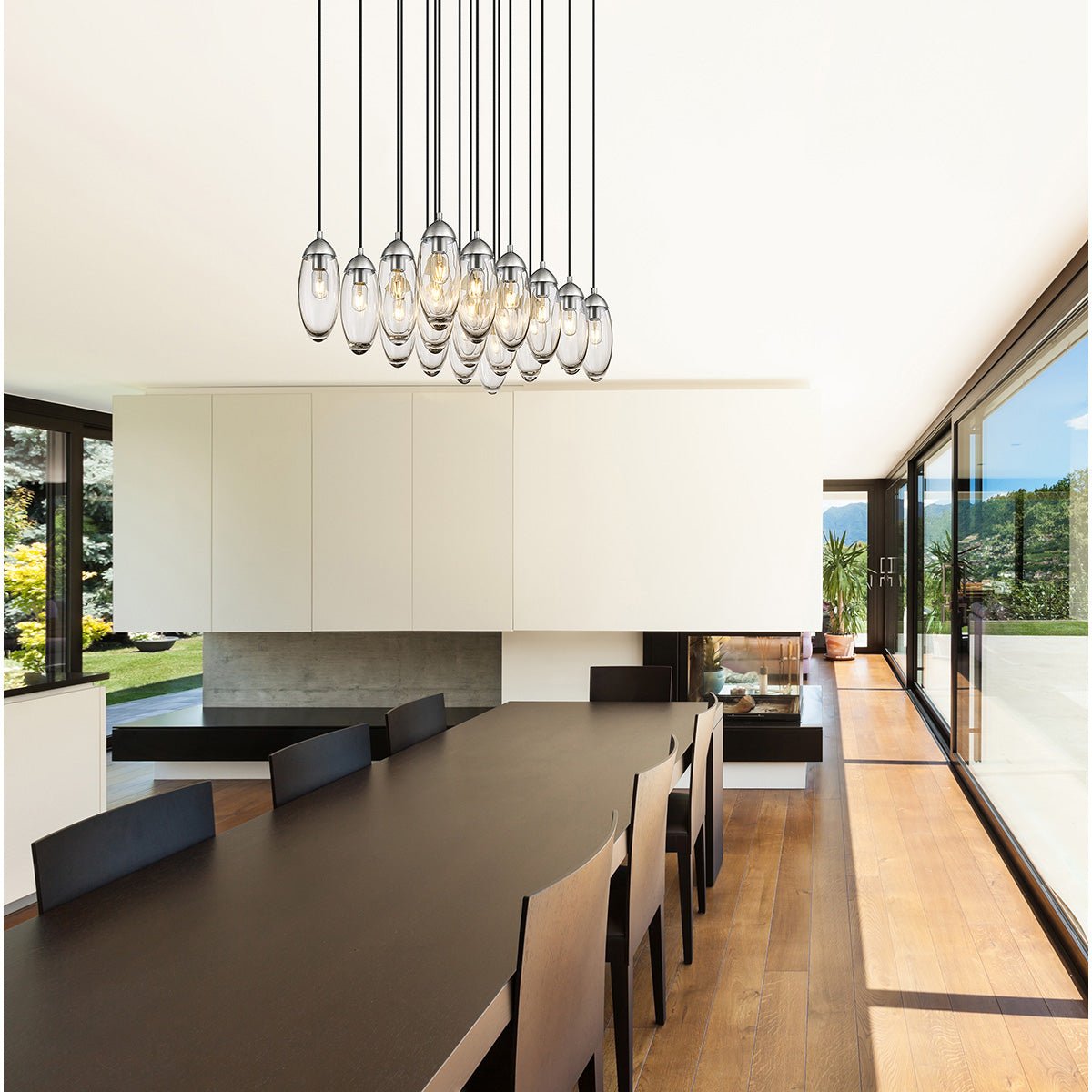 Chandelier linéaire Arden
