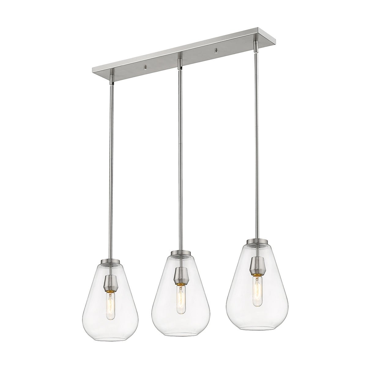Chandelier linéaire Ayra