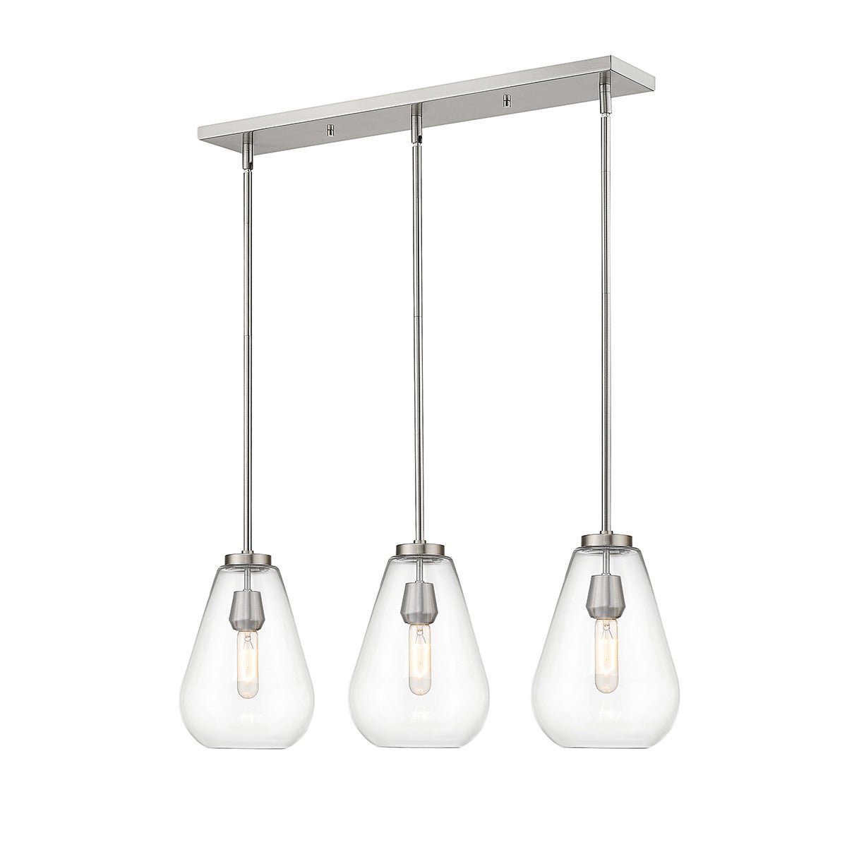 Chandelier linéaire Ayra
