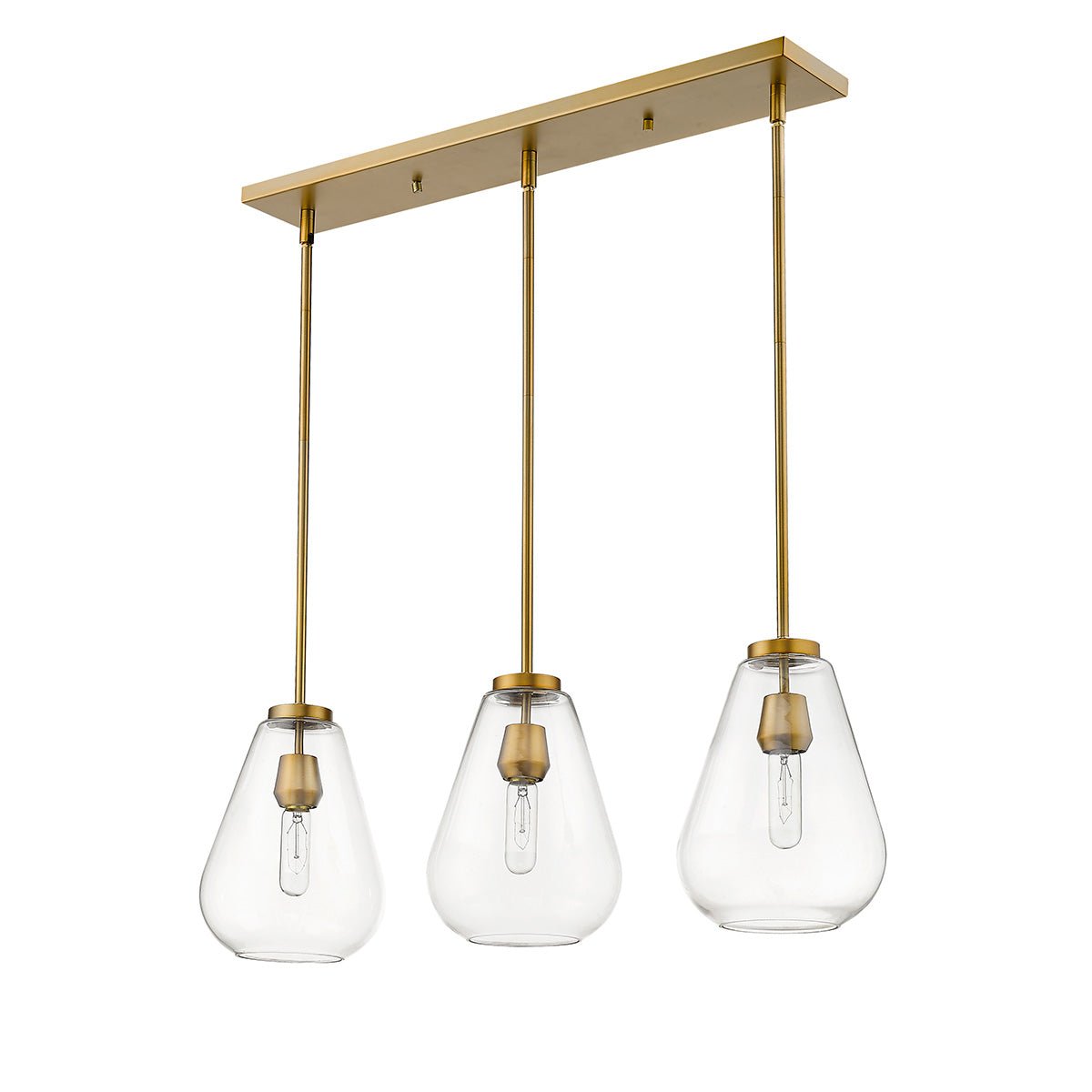 Chandelier linéaire Ayra