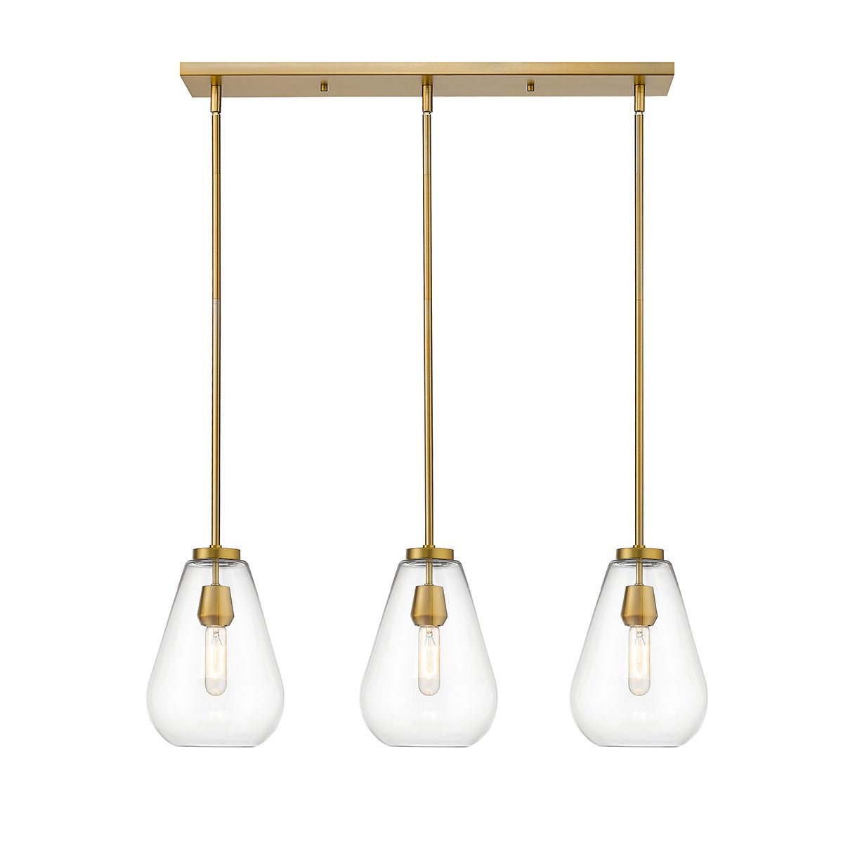 Chandelier linéaire Ayra