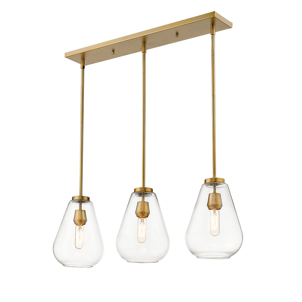 Chandelier linéaire Ayra