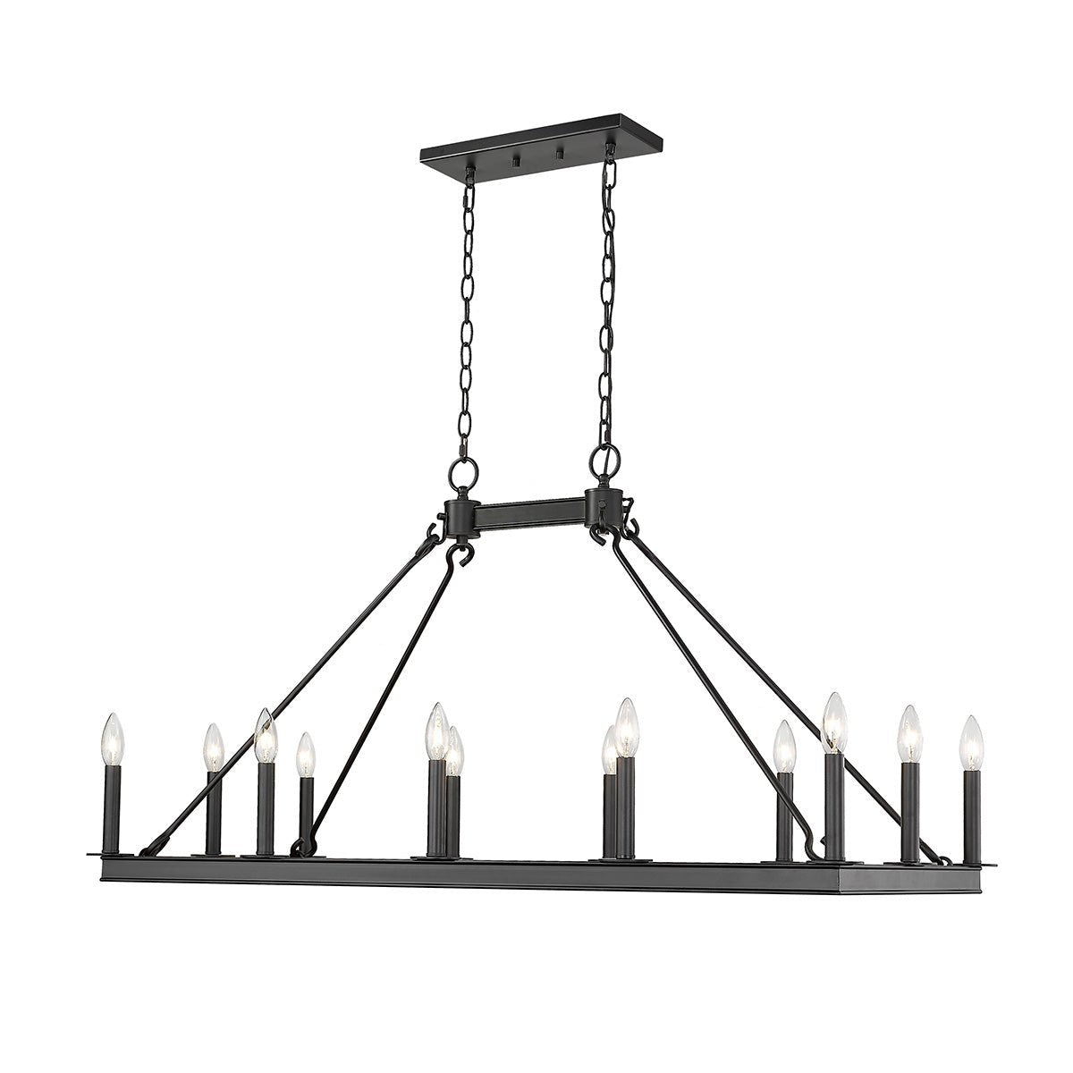 Chandelier linéaire Barclay