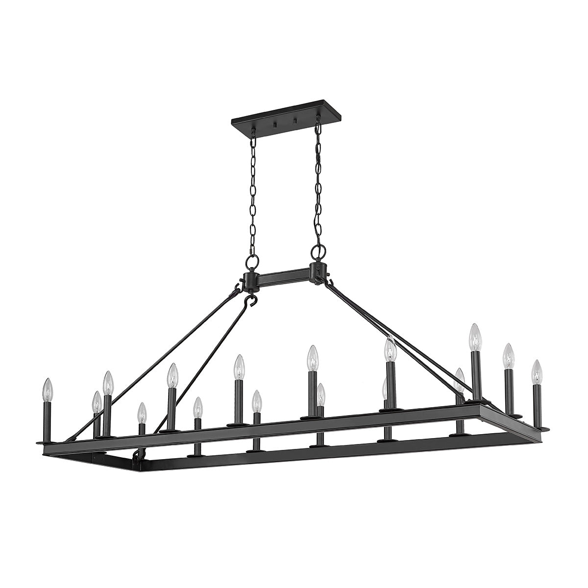 Chandelier linéaire Barclay