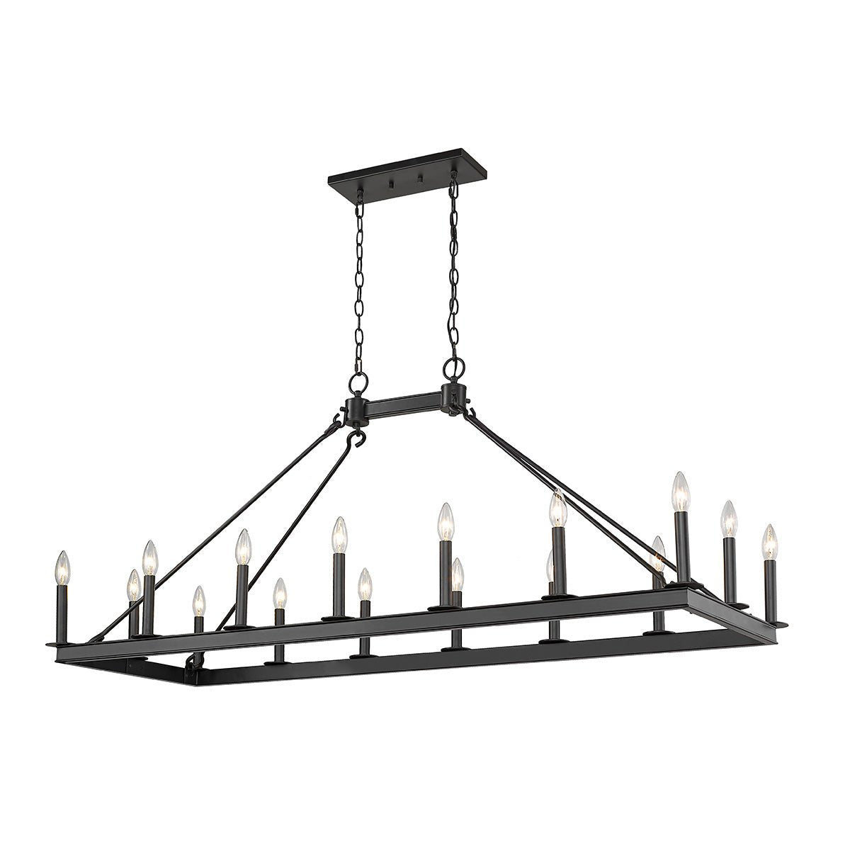 Chandelier linéaire Barclay