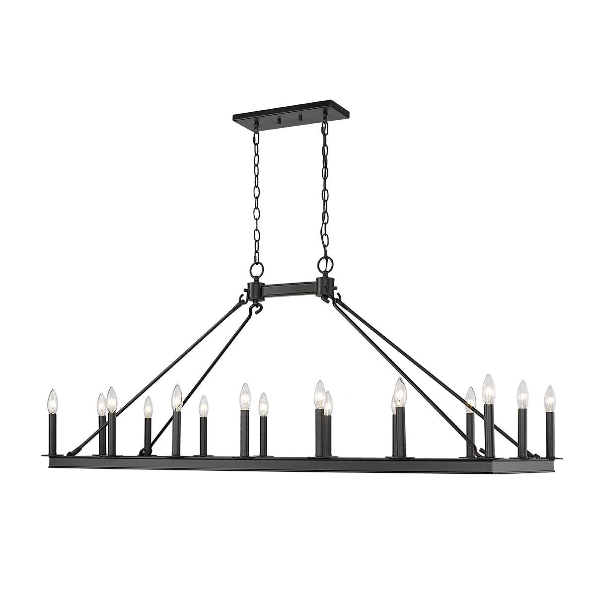 Chandelier linéaire Barclay
