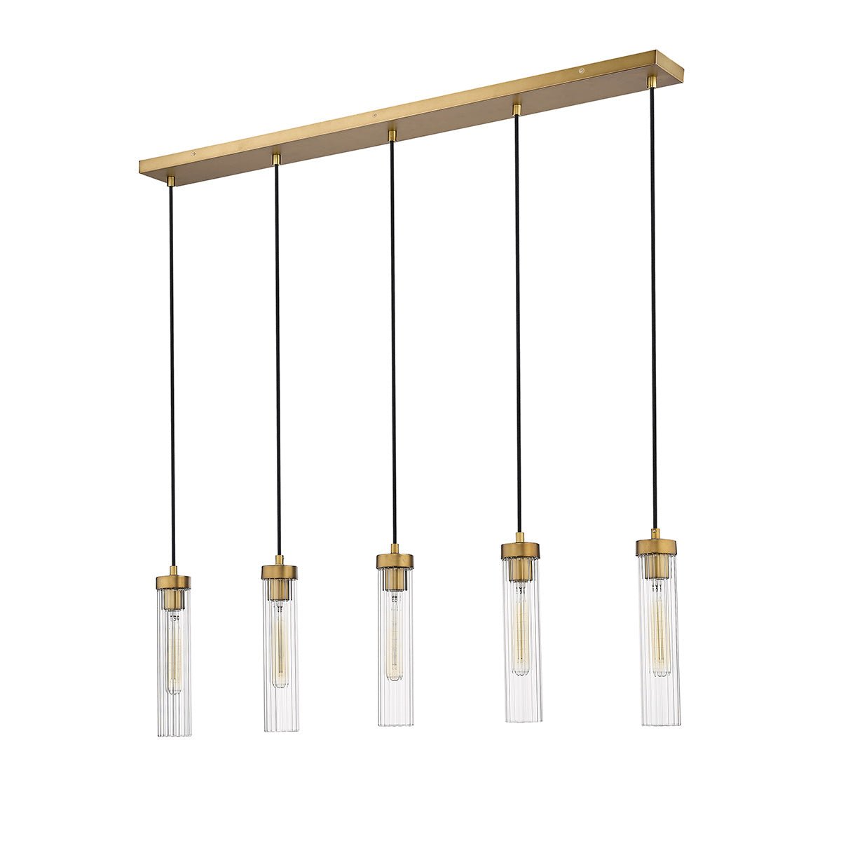 Chandelier linéaire Beau