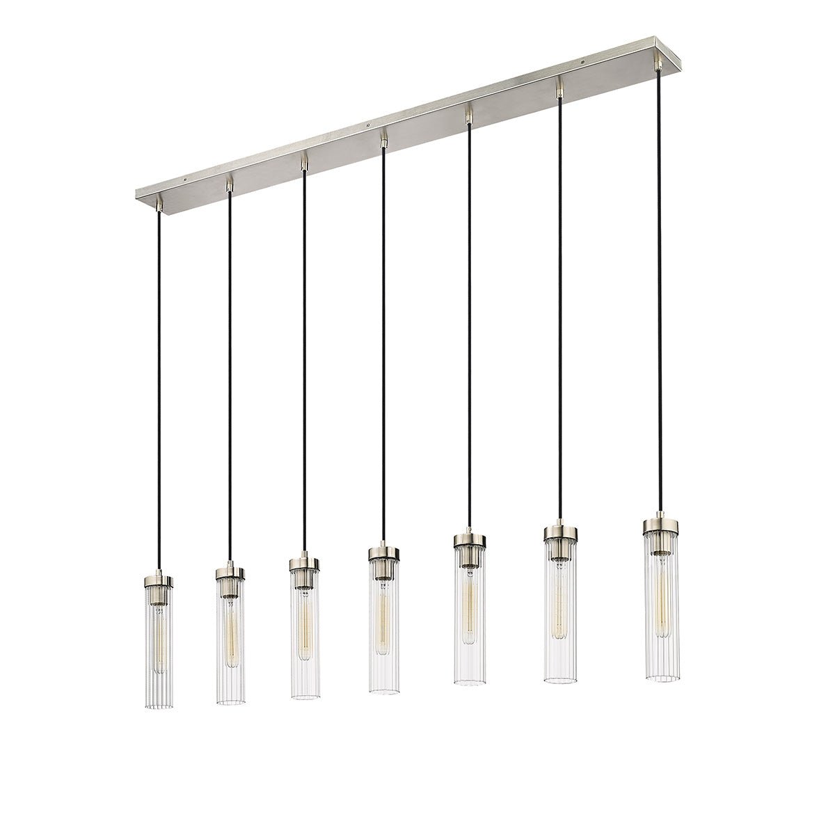 Chandelier linéaire Beau