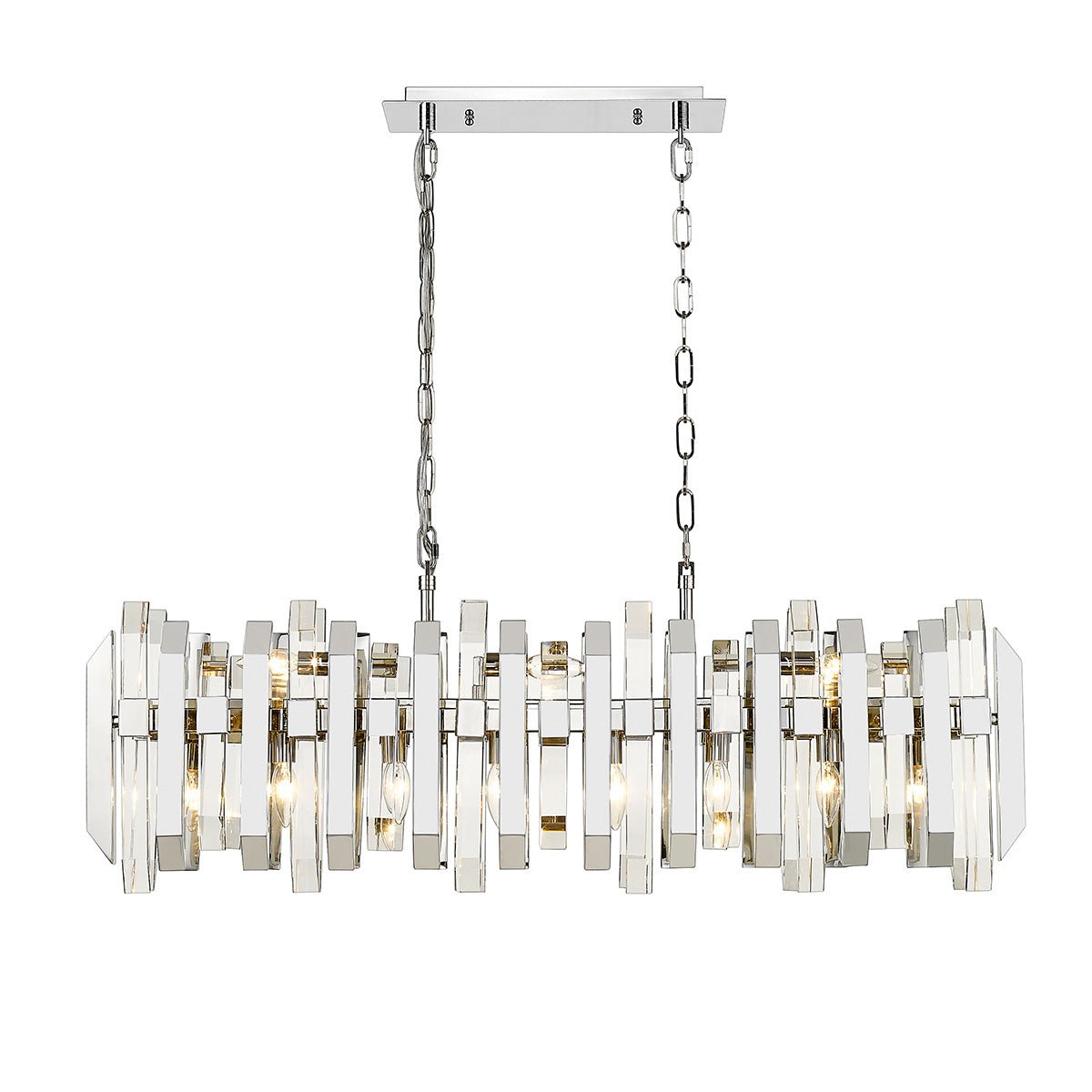 Chandelier linéaire Bova