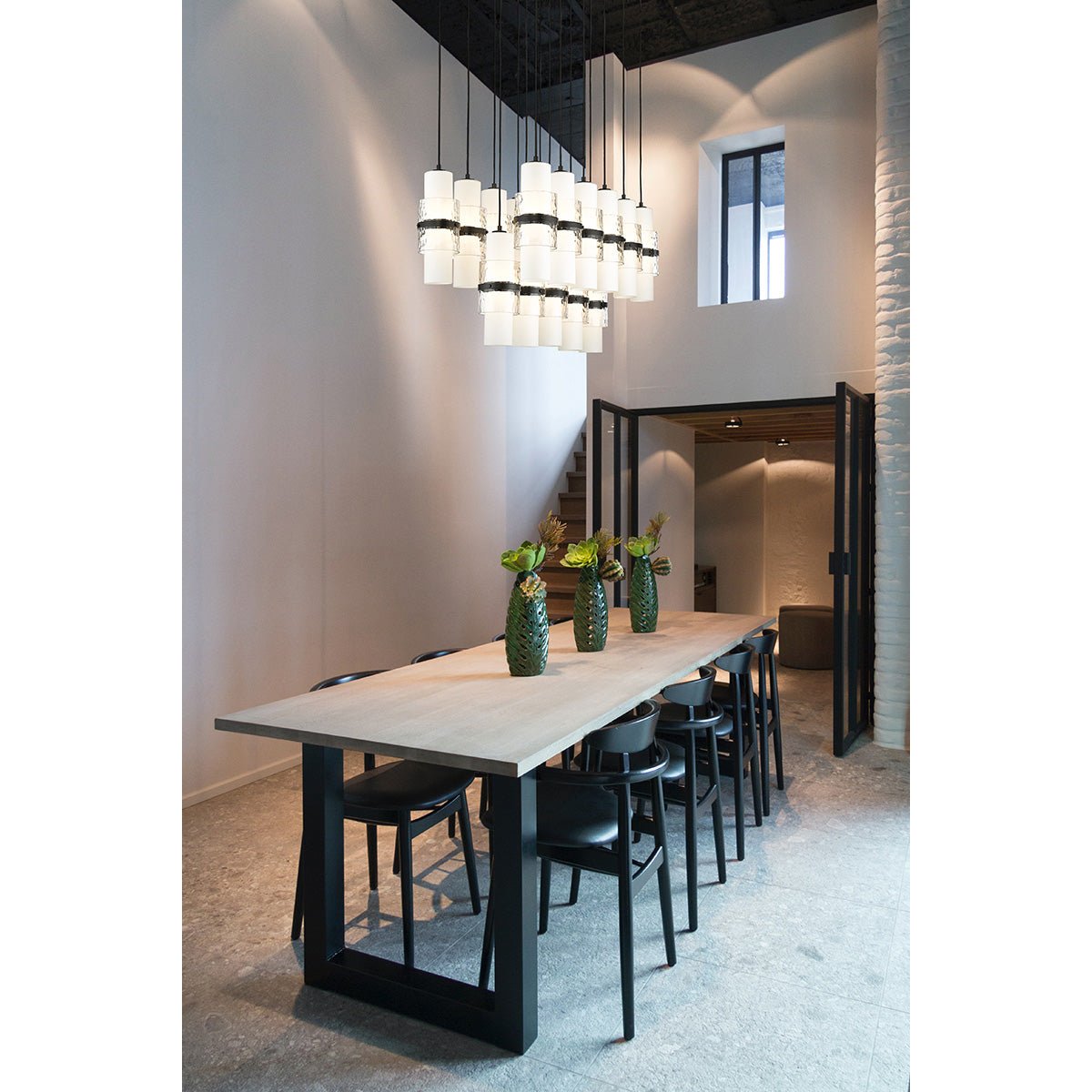Chandelier linéaire Cayden