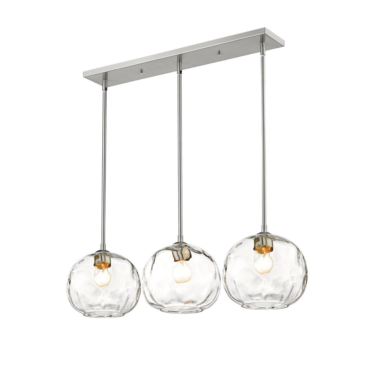 Suspension linéaire Chloe Nickel brossé – Z-Lite