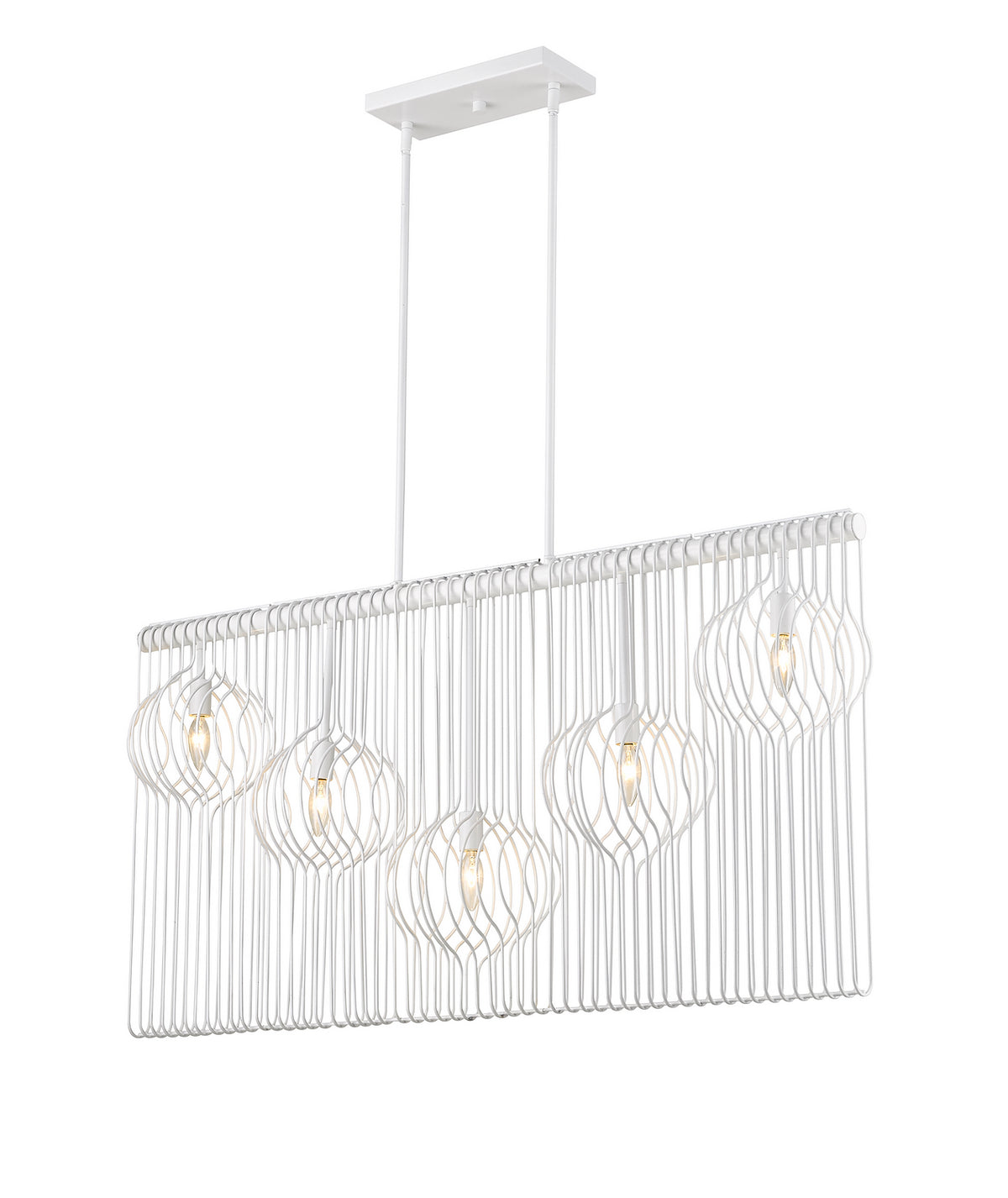 Suspension linéaire Contour nombre ampoules 5 – Z-Lite