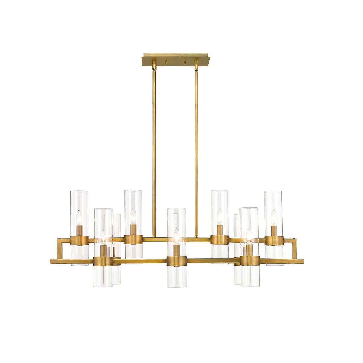 Chandelier linéaire Datus