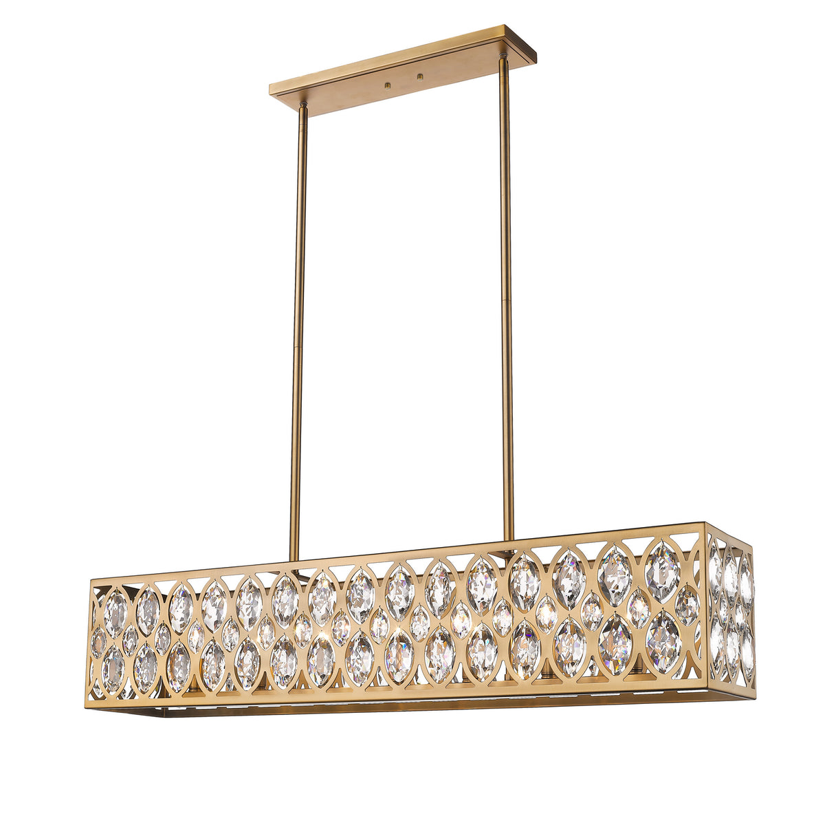 Suspension linéaire Dealey Laiton héritage – vue 2