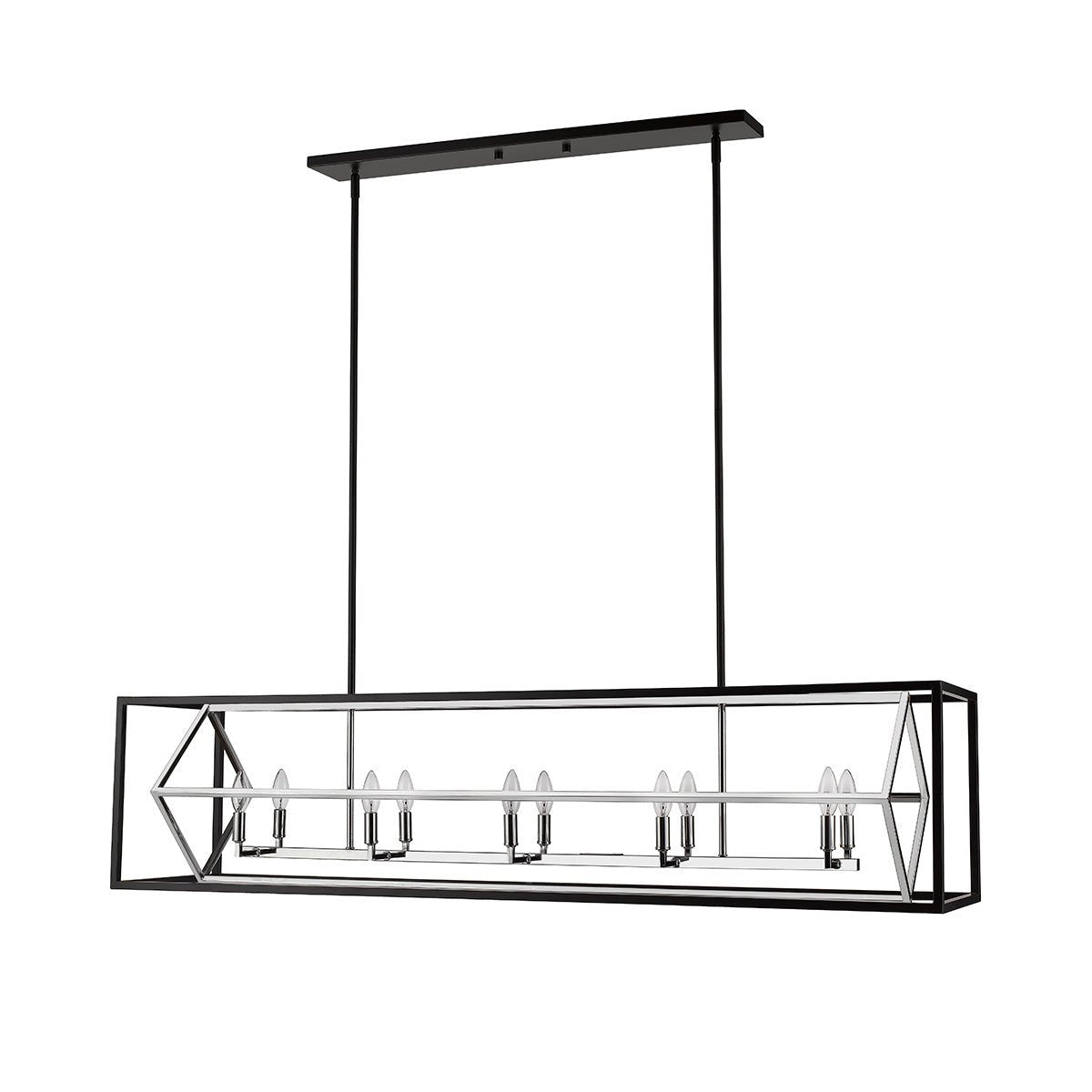 Chandelier linéaire Euclid