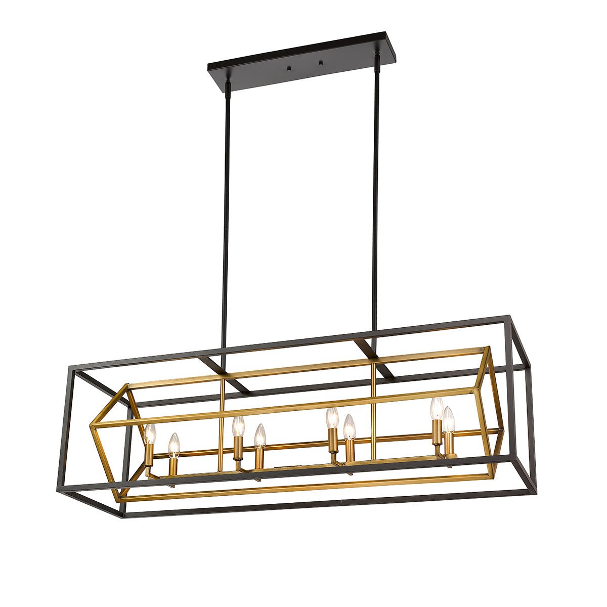 Chandelier linéaire Euclid