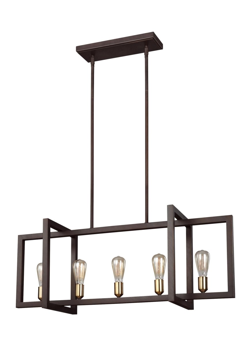 Chandelier linéaire Finnegan - 40" by Visual Comfort Studio | Luminaires & cie